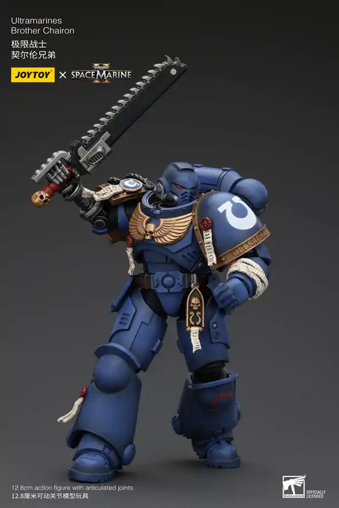 Warhammer 40k Akcijska figura 1/18 Ultramarines Brother Chairon 13 cm fotografija izdelka