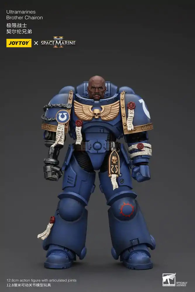 Warhammer 40k Akcijska figura 1/18 Ultramarines Brother Chairon 13 cm fotografija izdelka