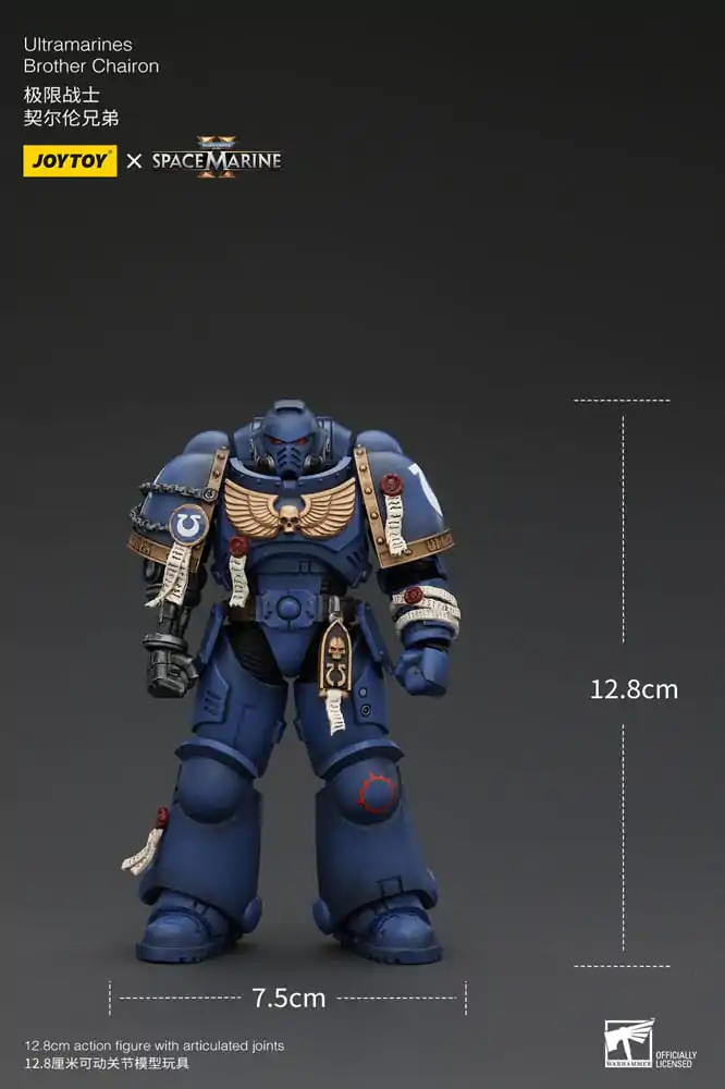 Warhammer 40k Akcijska figura 1/18 Ultramarines Brother Chairon 13 cm fotografija izdelka