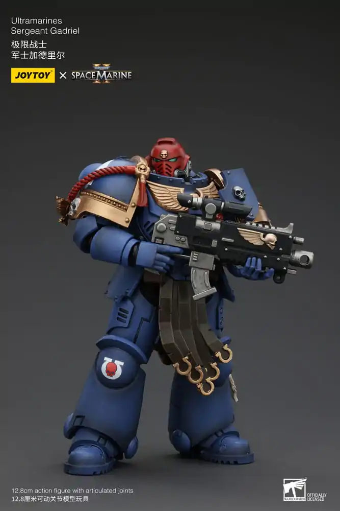 Akcijska figura Warhammer 40k 1/18 Ultramarines Sergeant Gadriel 13 cm fotografija izdelka