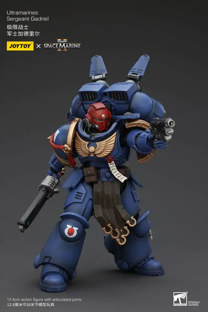 Akcijska figura Warhammer 40k 1/18 Ultramarines Sergeant Gadriel 13 cm fotografija izdelka