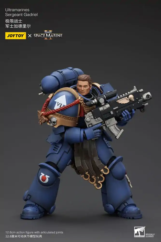 Akcijska figura Warhammer 40k 1/18 Ultramarines Sergeant Gadriel 13 cm fotografija izdelka