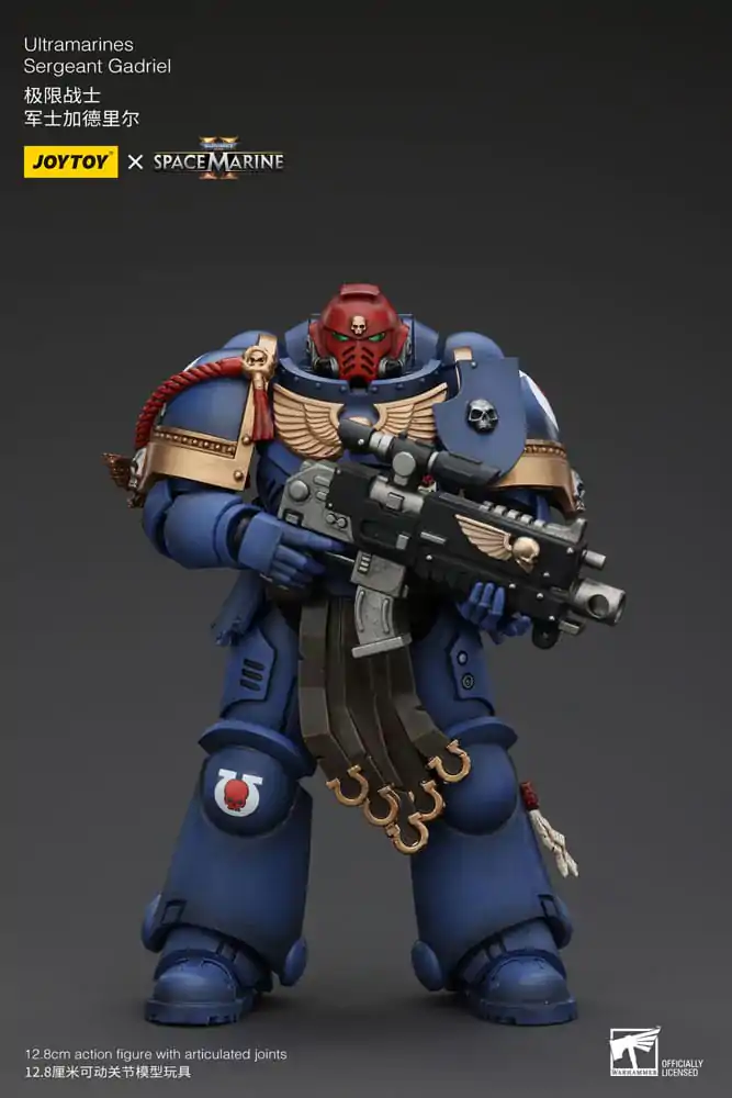 Akcijska figura Warhammer 40k 1/18 Ultramarines Sergeant Gadriel 13 cm fotografija izdelka