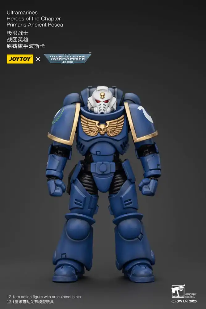 Warhammer 40k Akcijska Figura 1/18 Ultramarines Heroes of the Chapter Primaris Ancient Posca 20 cm fotografija izdelka
