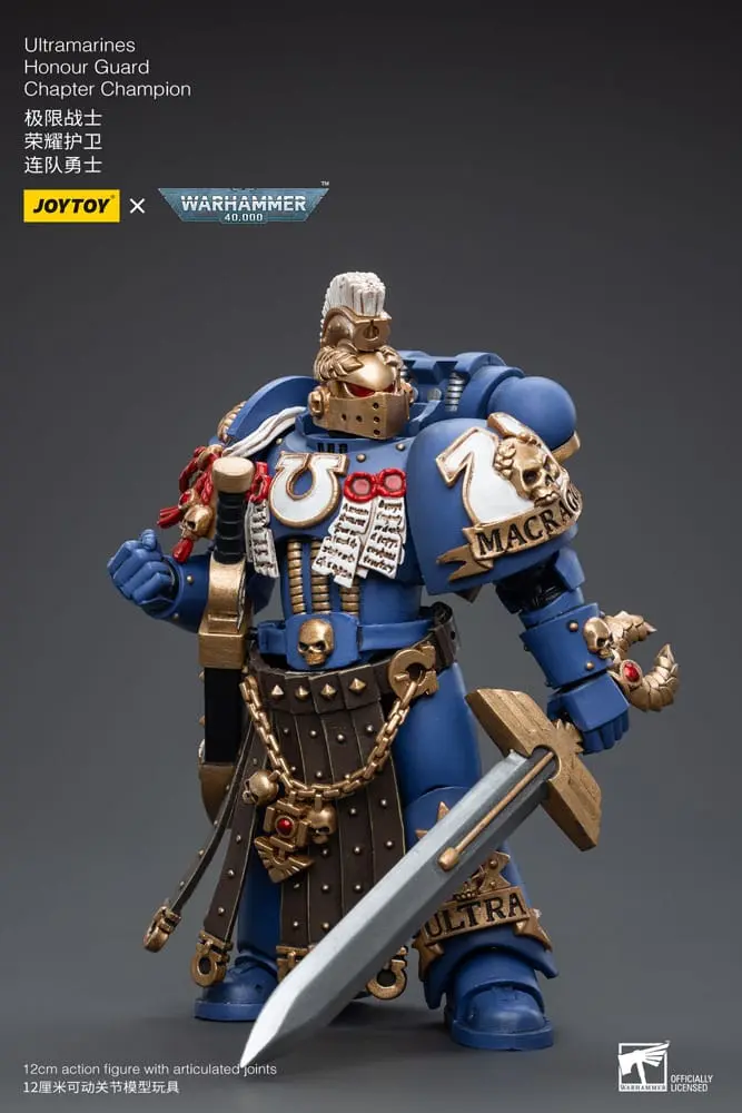 Warhammer 40k Akcijska Figura 1/18 Ultramarines Honour Guard Chapter Champion 12 cm fotografija izdelka