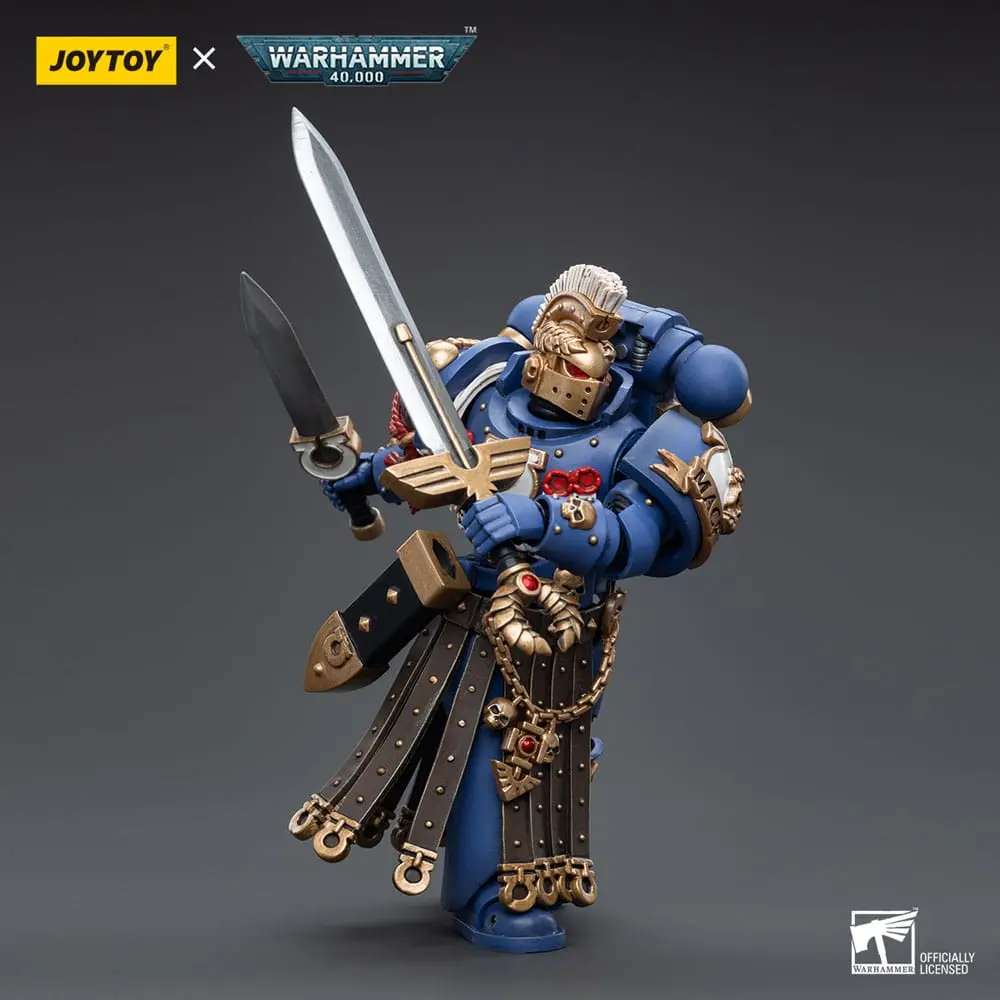 Warhammer 40k Akcijska Figura 1/18 Ultramarines Honour Guard Chapter Champion 12 cm fotografija izdelka