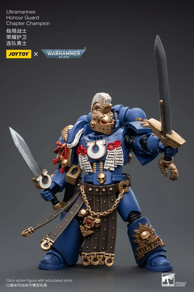 Warhammer 40k Akcijska Figura 1/18 Ultramarines Honour Guard Chapter Champion 12 cm fotografija izdelka