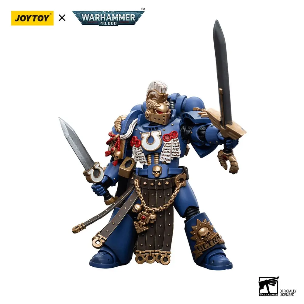 Warhammer 40k Akcijska Figura 1/18 Ultramarines Honour Guard Chapter Champion 12 cm fotografija izdelka