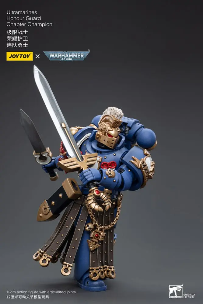 Warhammer 40k Akcijska Figura 1/18 Ultramarines Honour Guard Chapter Champion 12 cm fotografija izdelka