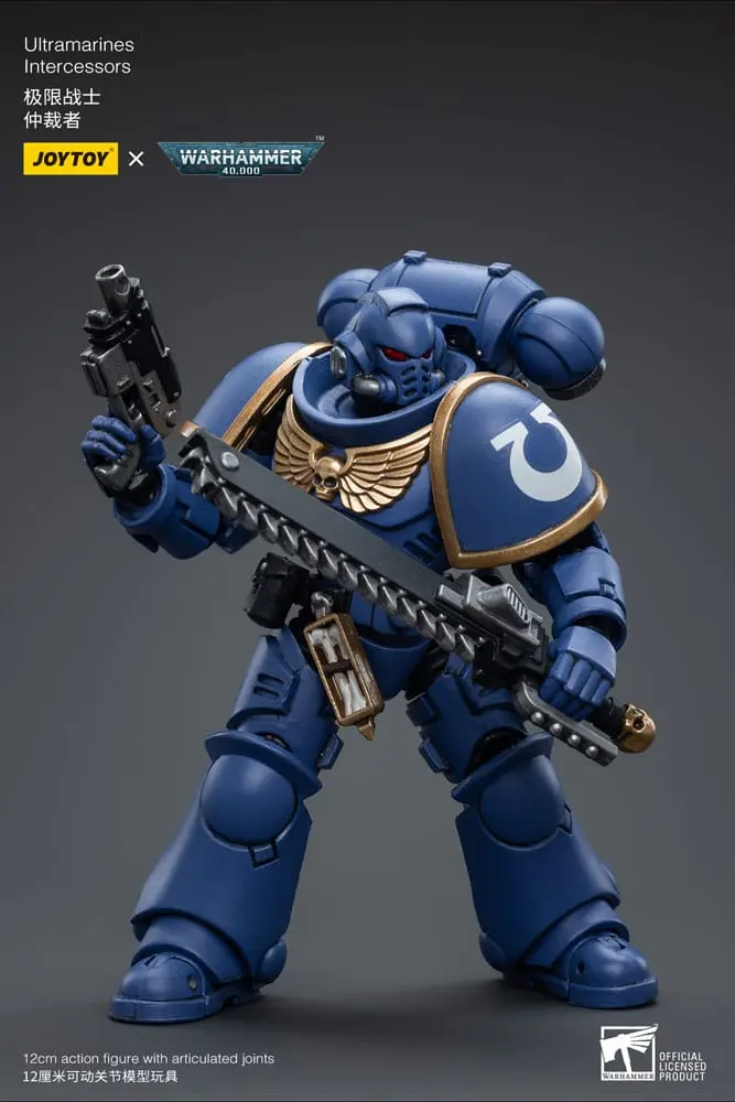 Warhammer 40k akcijska figura 1/18 Ultramarines Intercessors 12 cm fotografija izdelka