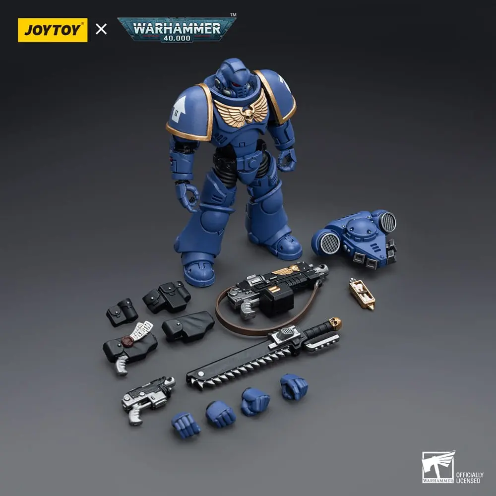 Warhammer 40k akcijska figura 1/18 Ultramarines Intercessors 12 cm fotografija izdelka