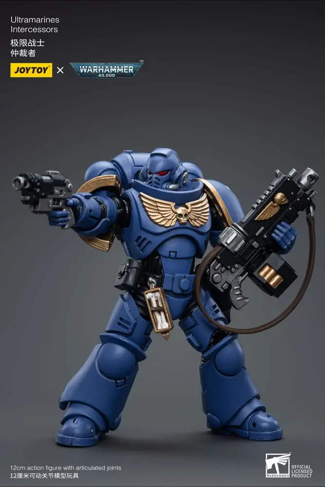 Warhammer 40k akcijska figura 1/18 Ultramarines Intercessors 12 cm fotografija izdelka