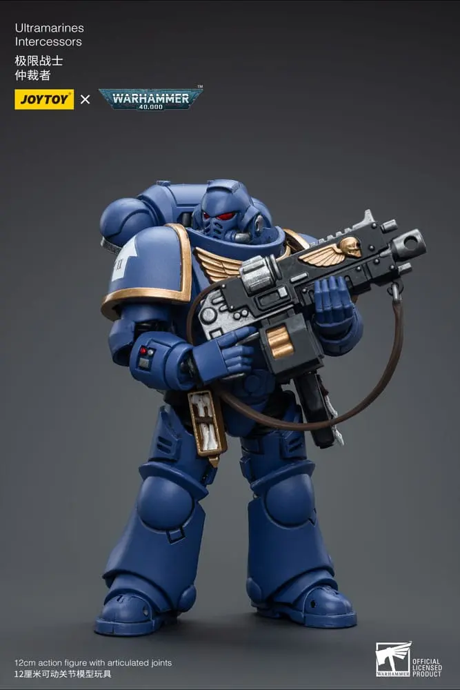 Warhammer 40k akcijska figura 1/18 Ultramarines Intercessors 12 cm fotografija izdelka