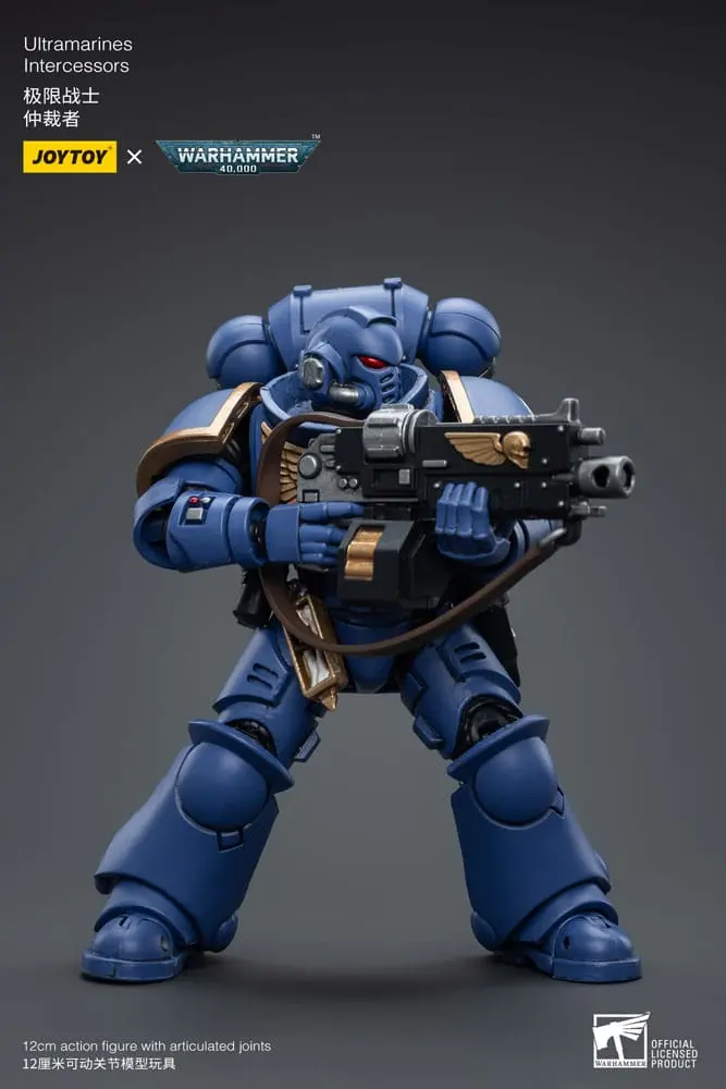 Warhammer 40k akcijska figura 1/18 Ultramarines Intercessors 12 cm fotografija izdelka