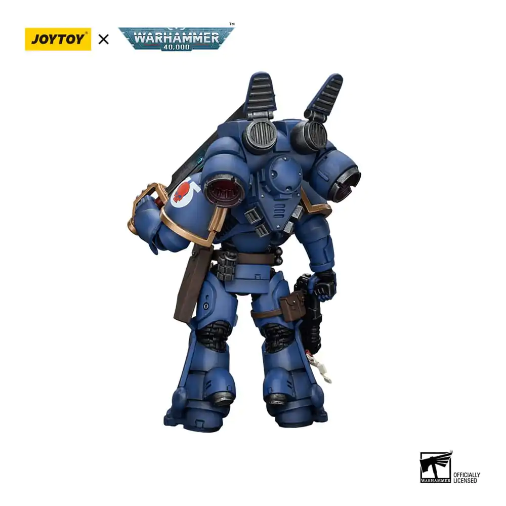 Warhammer 40k Akcijska Figura 1/18 Ultramarines Jump Pack Intercessors Sergeant s Plazma Pištolo In Power Mečem 12 cm fotografija izdelka