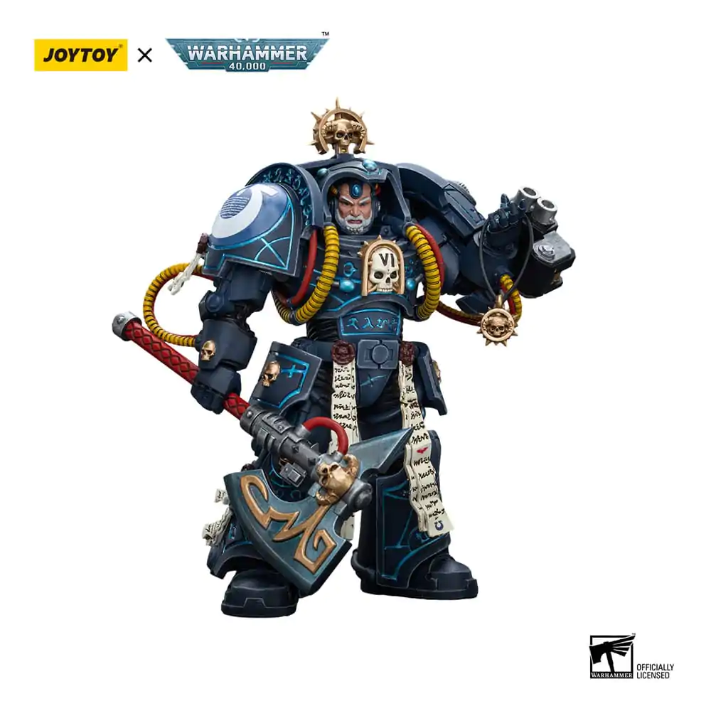 Warhammer 40k akcijska figura 1/18 Ultramarines Librarian in Terminator oklepu 12 cm fotografija izdelka