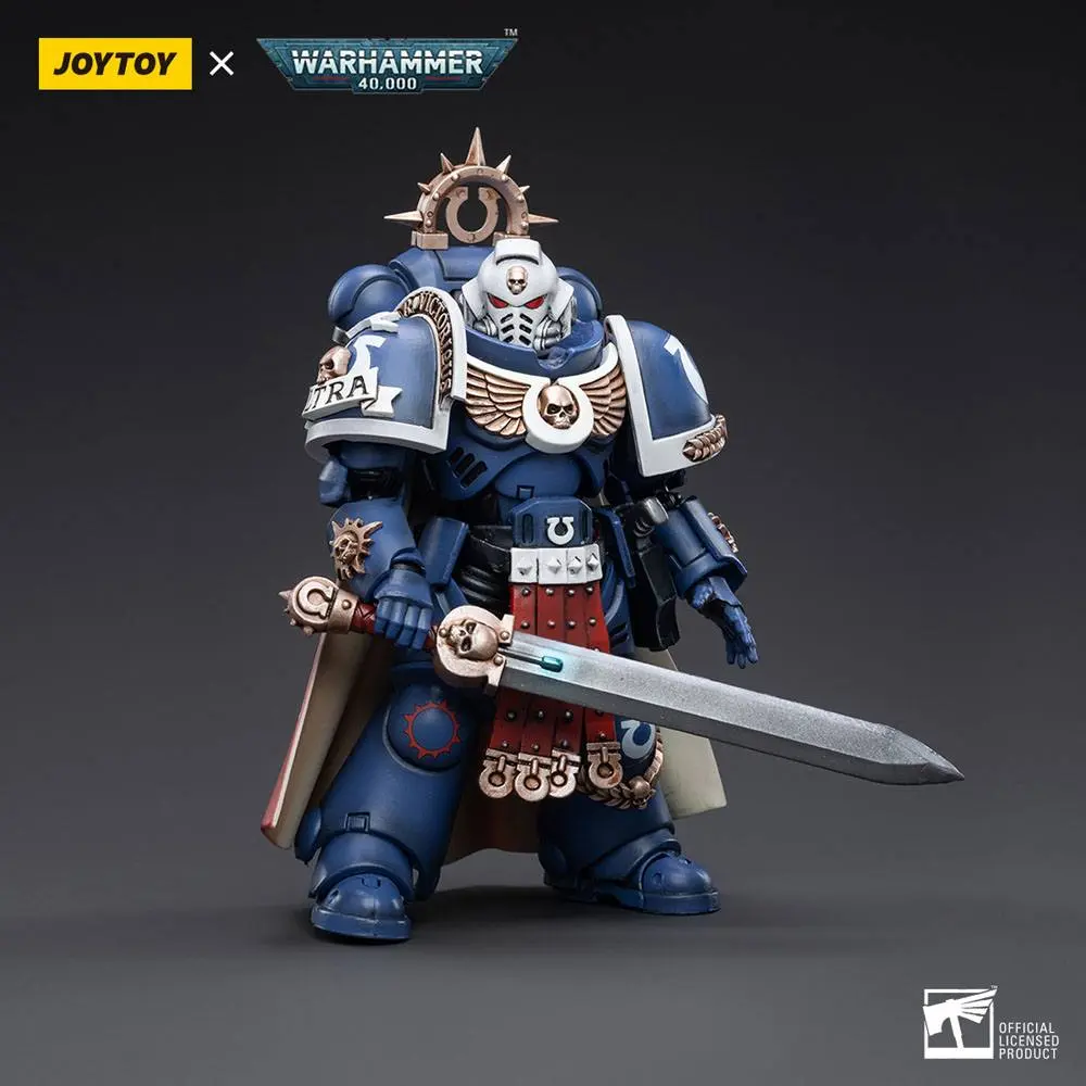 Warhammer 40k Akcijska figura 1/18 Ultramarines Primaris Captain 12 cm fotografija izdelka