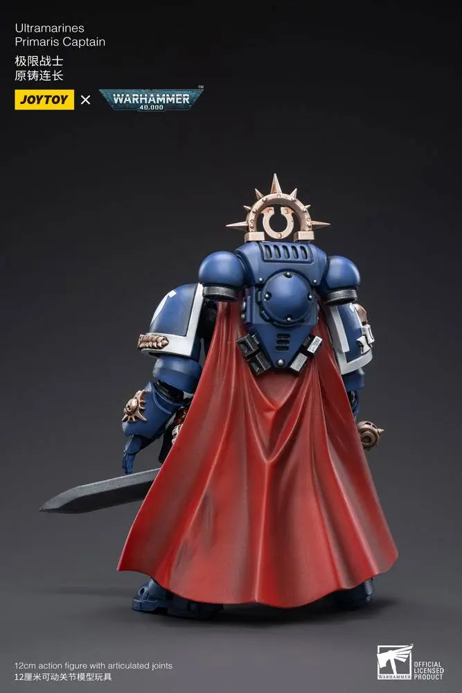 Warhammer 40k Akcijska figura 1/18 Ultramarines Primaris Captain 12 cm fotografija izdelka