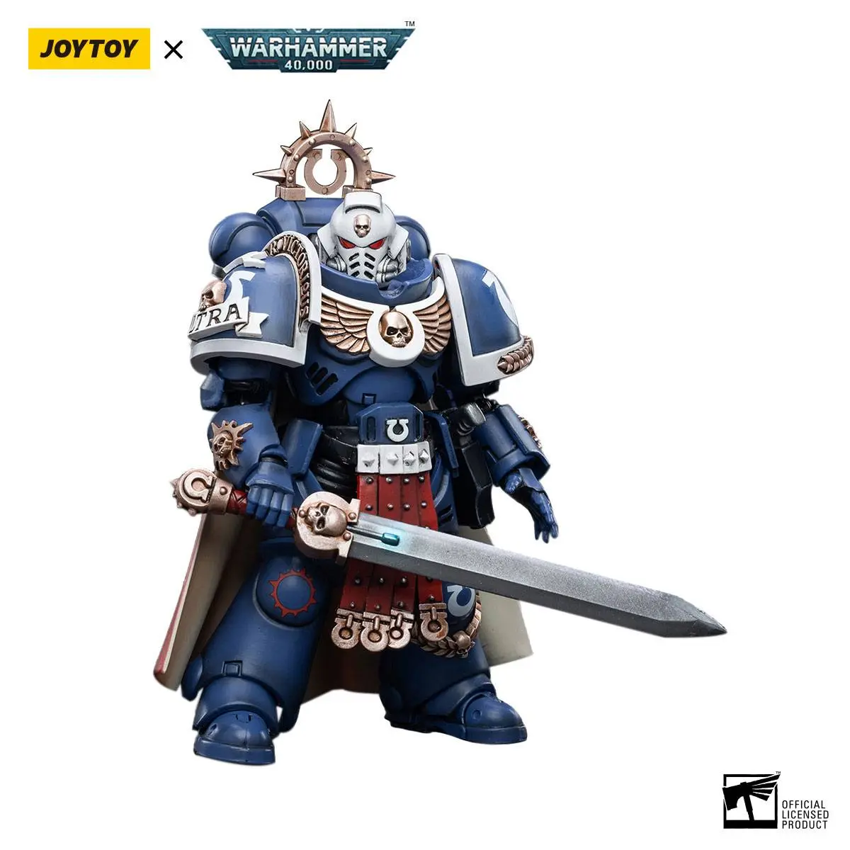 Warhammer 40k Akcijska figura 1/18 Ultramarines Primaris Captain 12 cm fotografija izdelka