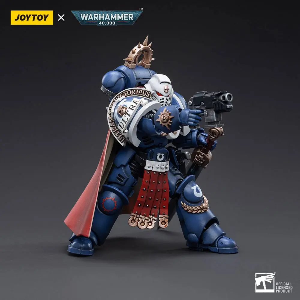 Warhammer 40k Akcijska figura 1/18 Ultramarines Primaris Captain 12 cm fotografija izdelka