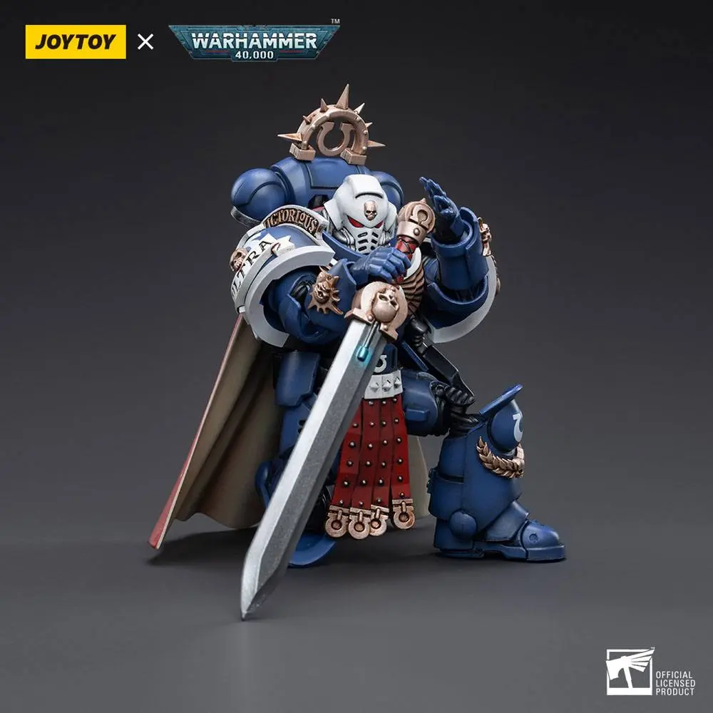 Warhammer 40k Akcijska figura 1/18 Ultramarines Primaris Captain 12 cm fotografija izdelka