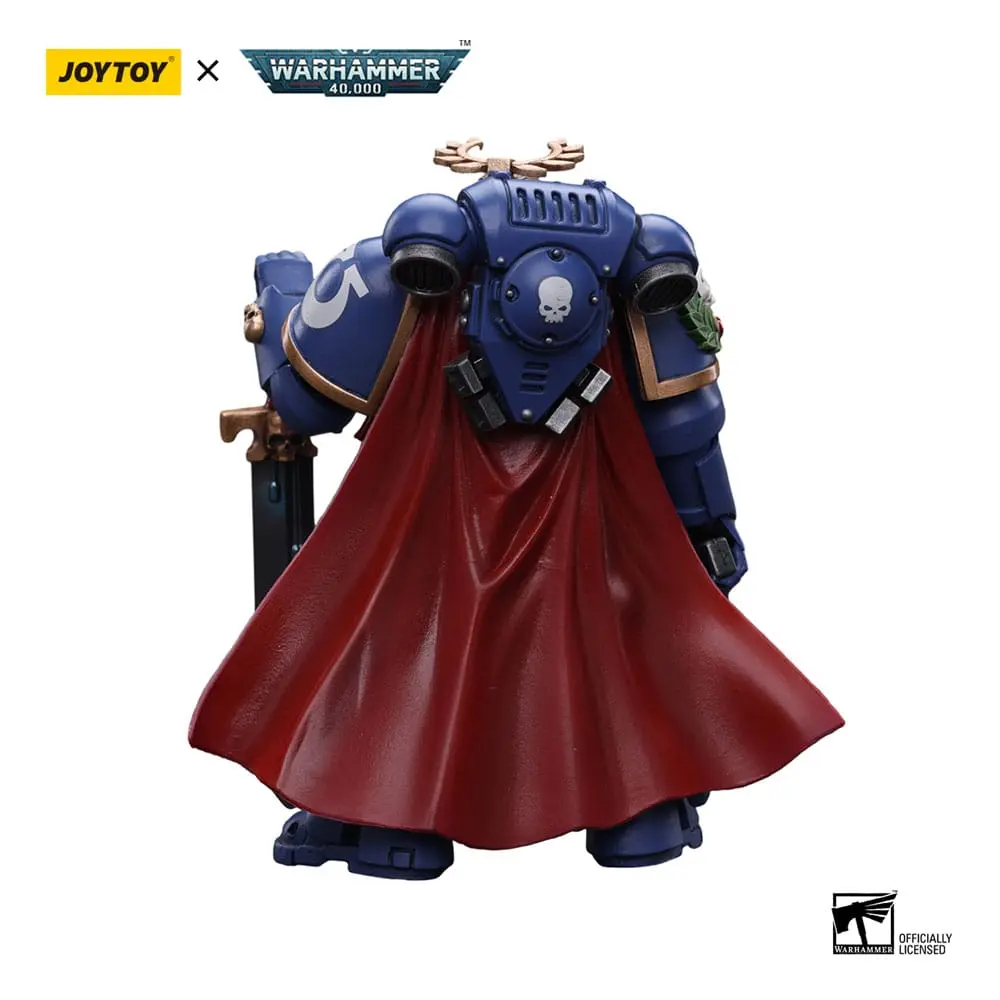 Warhammer 40k Akcijska figura 1/18 Ultramarines Primaris Captain z mečem Power Sword in pištolo Plasma Pistol 12 cm fotografija izdelka