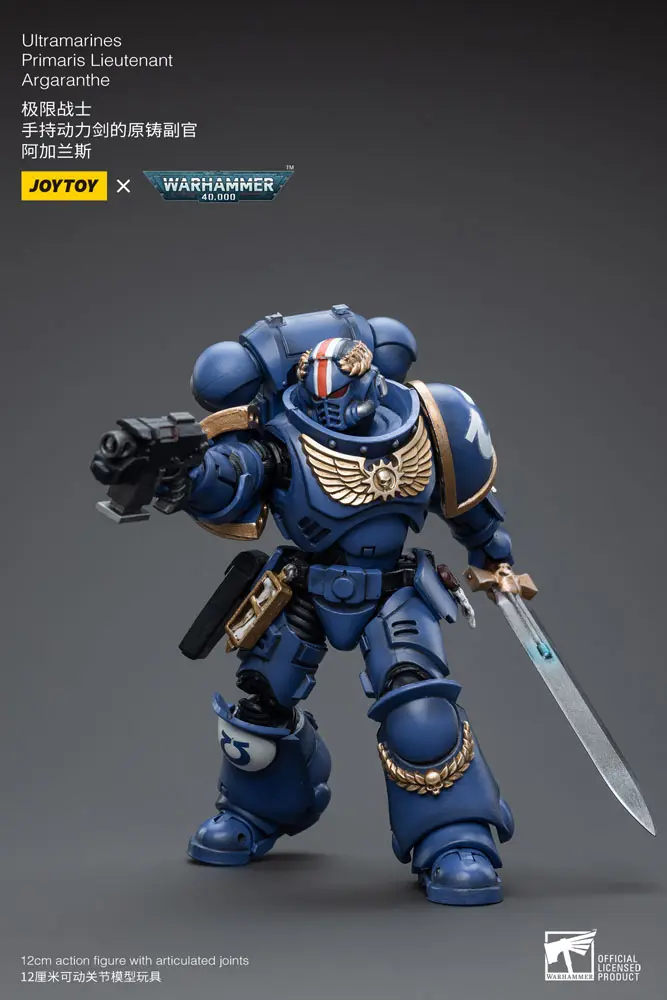 Warhammer 40k Akcijska Figura 1/18 Ultramarines Primaris Lieutenant Argaranthe 12 cm fotografija izdelka