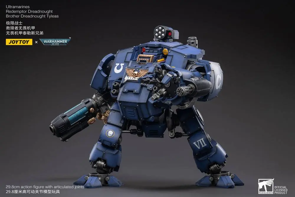 Warhammer 40k akcijska figura 1/18 Ultramarines Redemptor Dreadnought Brother Dreadnought Tyleas 30 cm fotografija izdelka