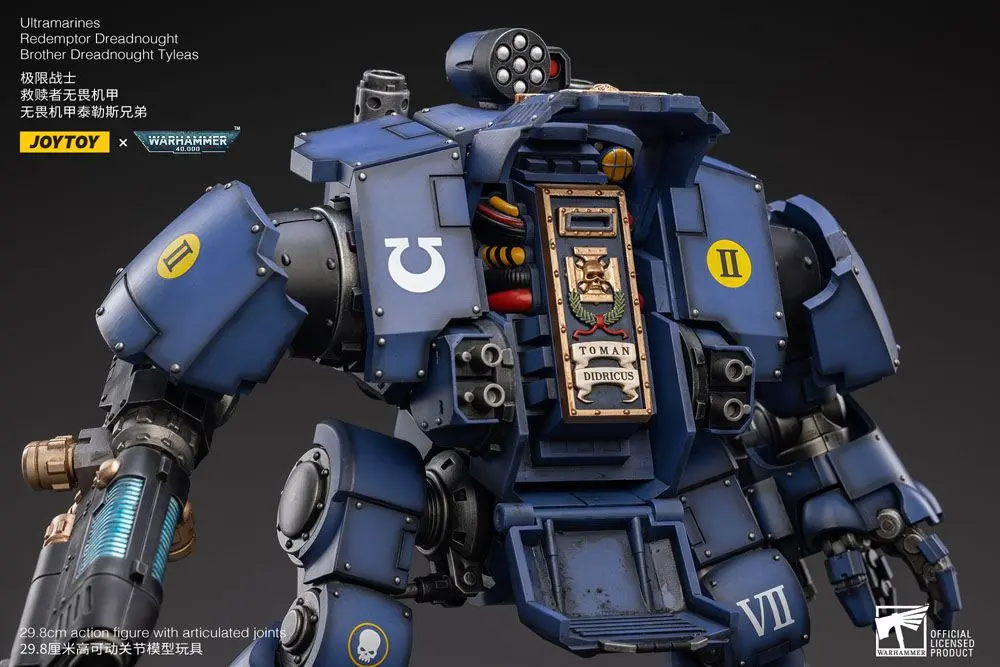 Warhammer 40k akcijska figura 1/18 Ultramarines Redemptor Dreadnought Brother Dreadnought Tyleas 30 cm fotografija izdelka