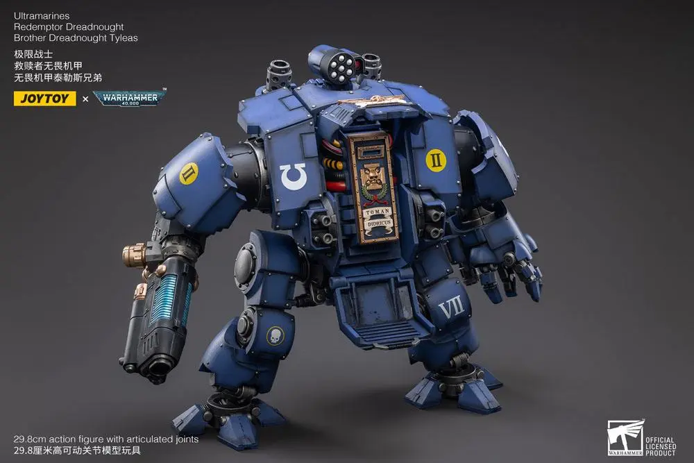 Warhammer 40k akcijska figura 1/18 Ultramarines Redemptor Dreadnought Brother Dreadnought Tyleas 30 cm fotografija izdelka