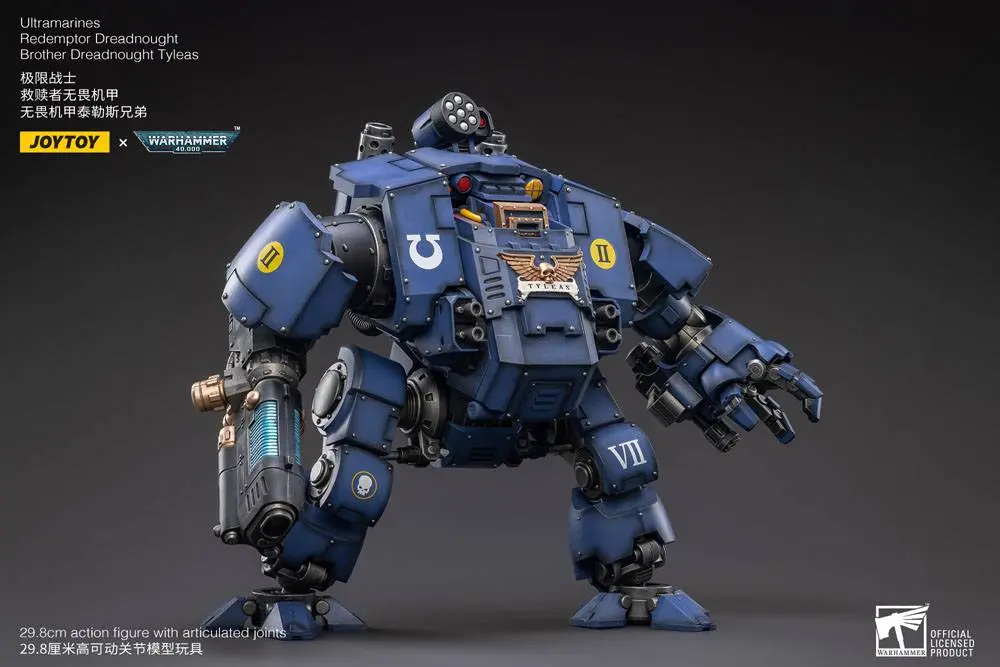 Warhammer 40k akcijska figura 1/18 Ultramarines Redemptor Dreadnought Brother Dreadnought Tyleas 30 cm fotografija izdelka