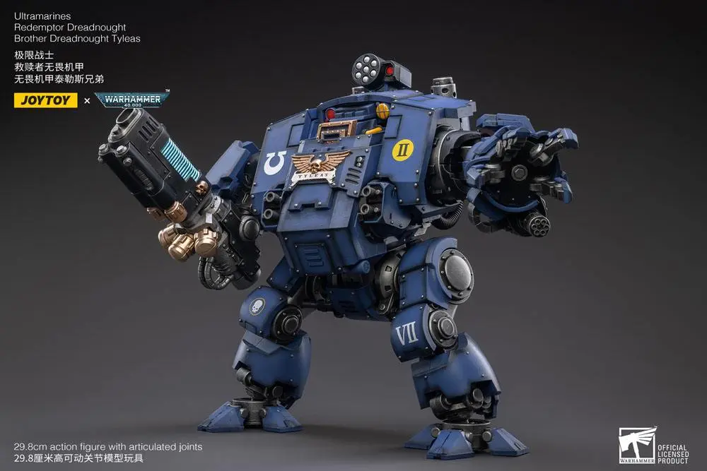 Warhammer 40k akcijska figura 1/18 Ultramarines Redemptor Dreadnought Brother Dreadnought Tyleas 30 cm fotografija izdelka