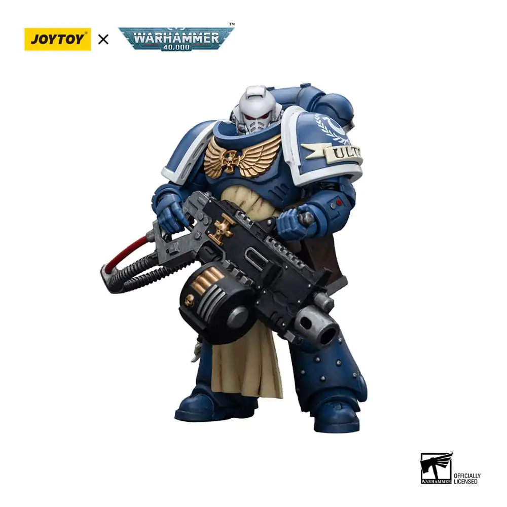 Warhammer 40k Akcijska figura 1/18 Ultramarines Sternguard Veteran s težkim bolterjem 12 cm fotografija izdelka