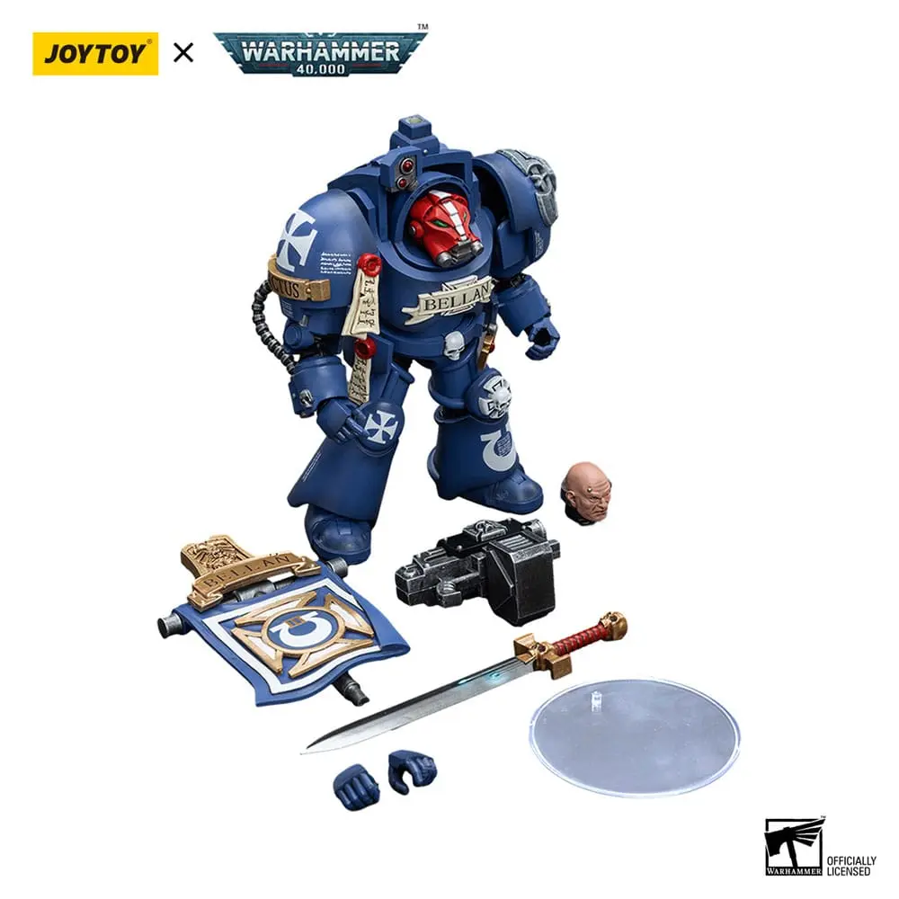 Warhammer 40k Akcijska Figura 1/18 Ultramarines Terminators Sergeant Bellan 12 cm fotografija izdelka