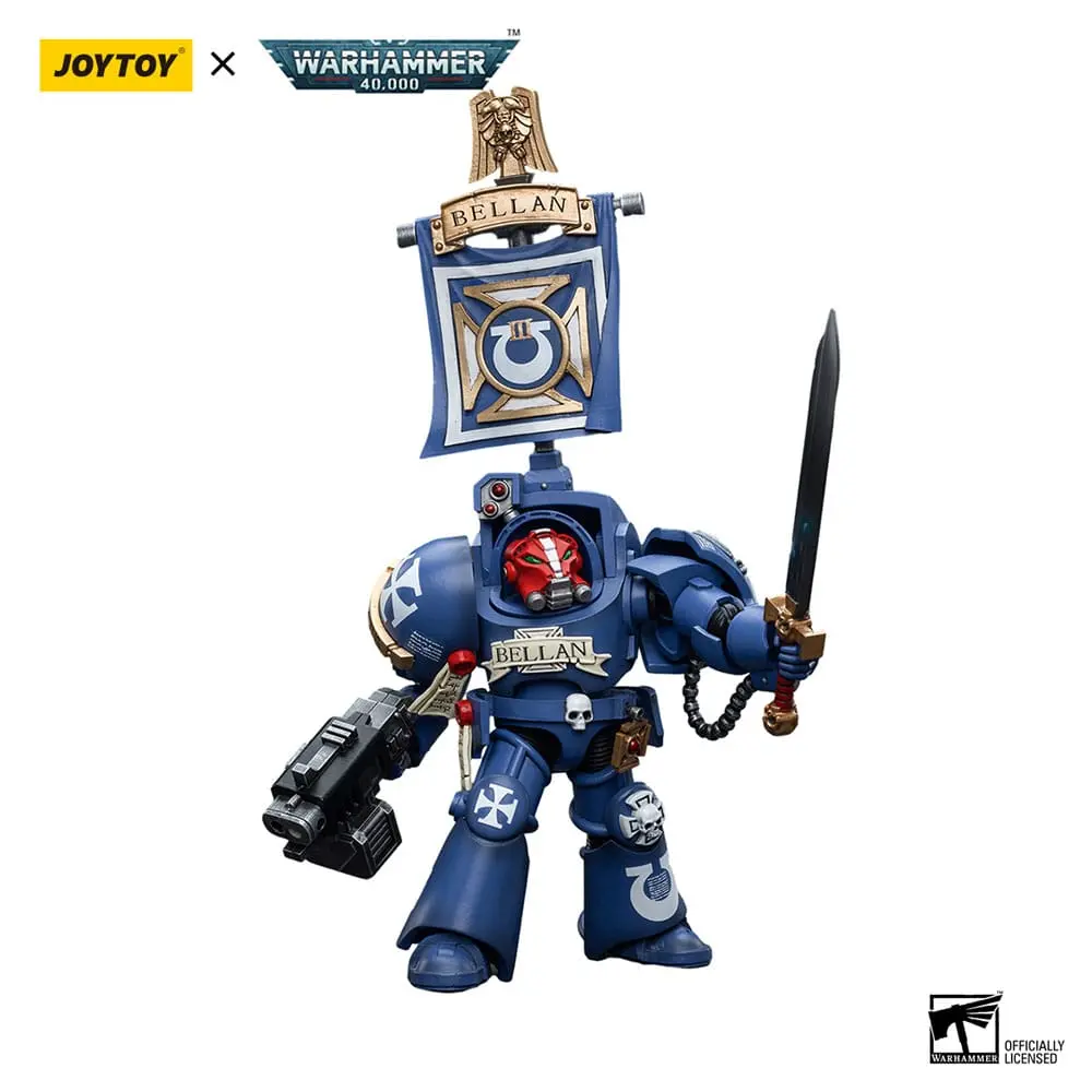 Warhammer 40k Akcijska Figura 1/18 Ultramarines Terminators Sergeant Bellan 12 cm fotografija izdelka