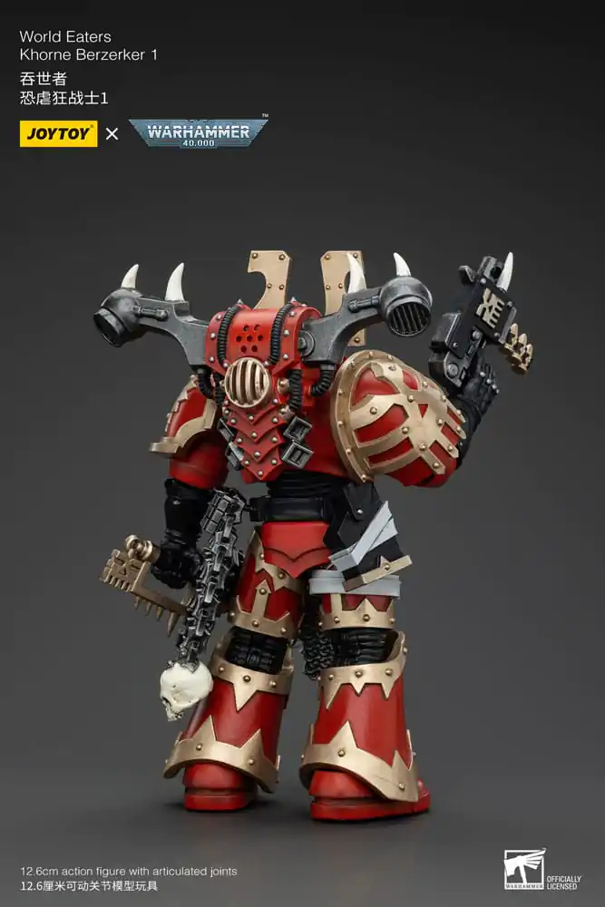 Warhammer 40k akcijska figura 1/18 World Eaters Khorne Berzerker 1 13 cm fotografija izdelka