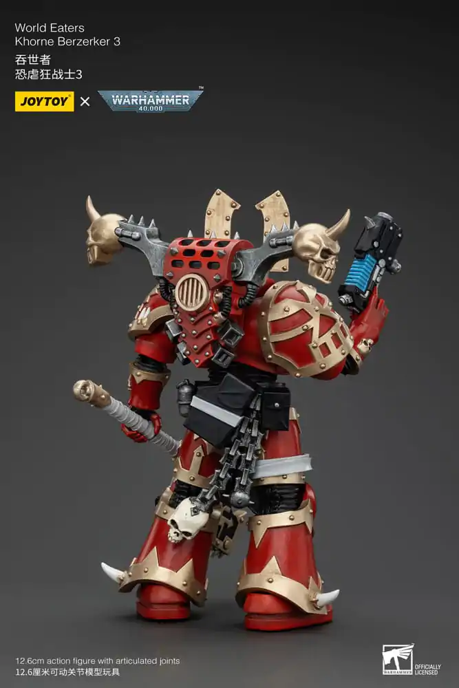 Akcijska figura Warhammer 40k 1/18 World Eaters Khorne Berzerker 3 13 cm fotografija izdelka