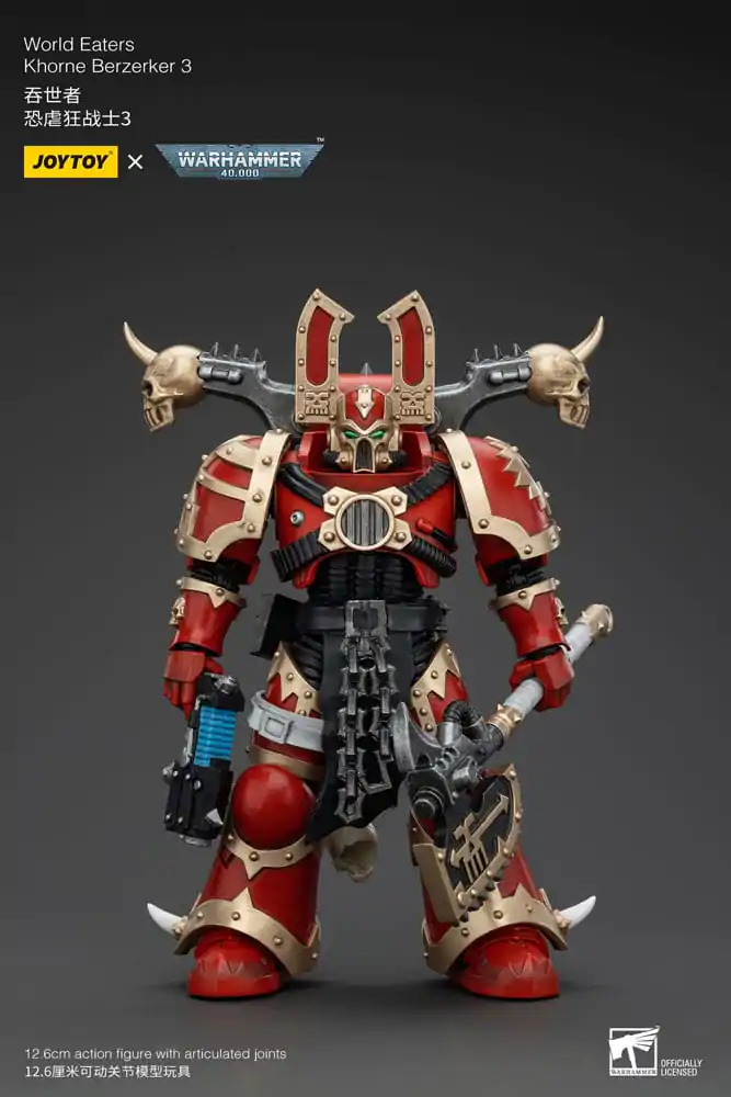 Akcijska figura Warhammer 40k 1/18 World Eaters Khorne Berzerker 3 13 cm fotografija izdelka