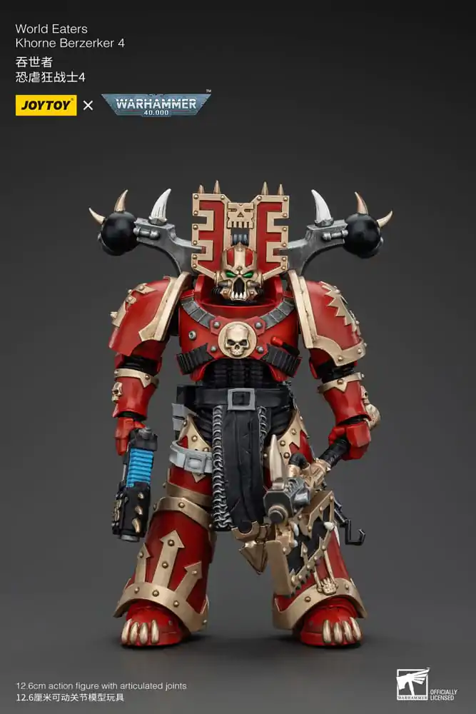 Warhammer 40k Akcijska Figura 1/18 World Eaters Khorne Berzerker 4 13 cm fotografija izdelka