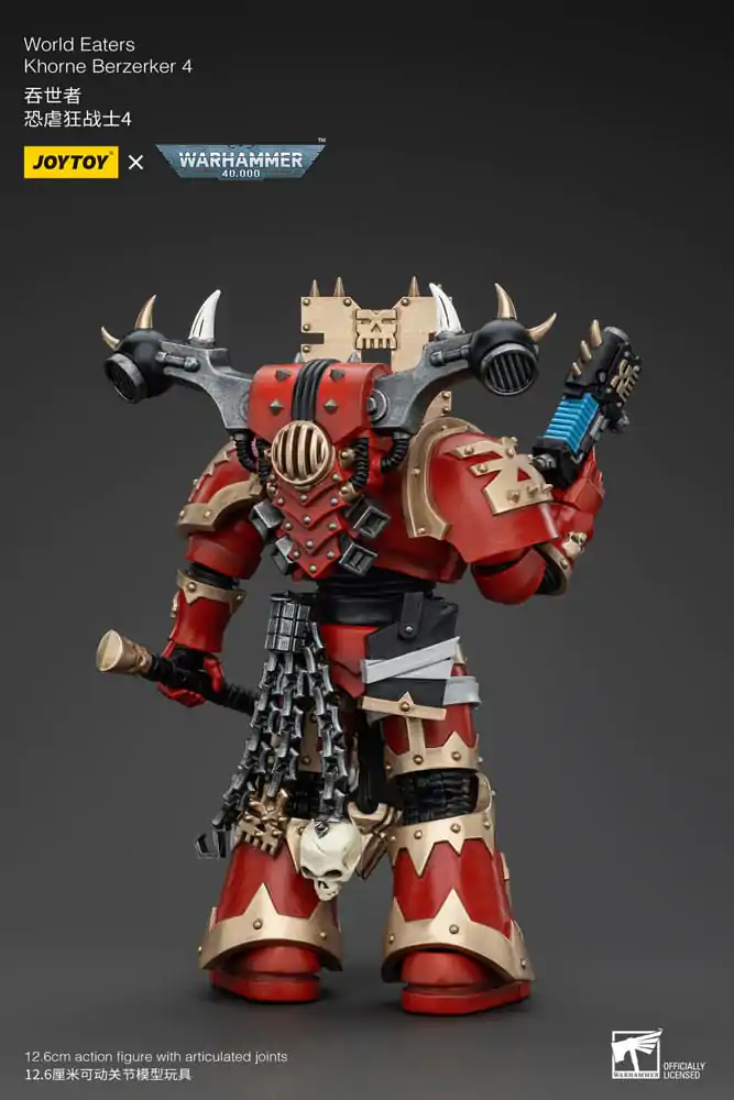 Warhammer 40k Akcijska Figura 1/18 World Eaters Khorne Berzerker 4 13 cm fotografija izdelka