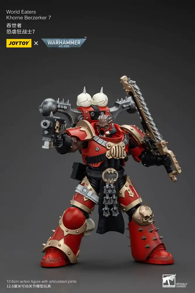 Warhammer 40k Akcijska Figura 1/18 World Eaters Khorne Berzerker 7 13 cm fotografija izdelka