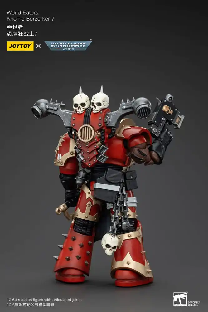 Warhammer 40k Akcijska Figura 1/18 World Eaters Khorne Berzerker 7 13 cm fotografija izdelka