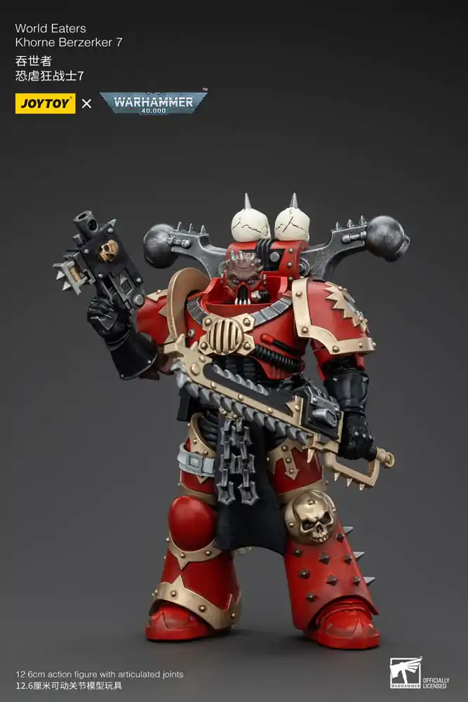 Warhammer 40k Akcijska Figura 1/18 World Eaters Khorne Berzerker 7 13 cm fotografija izdelka