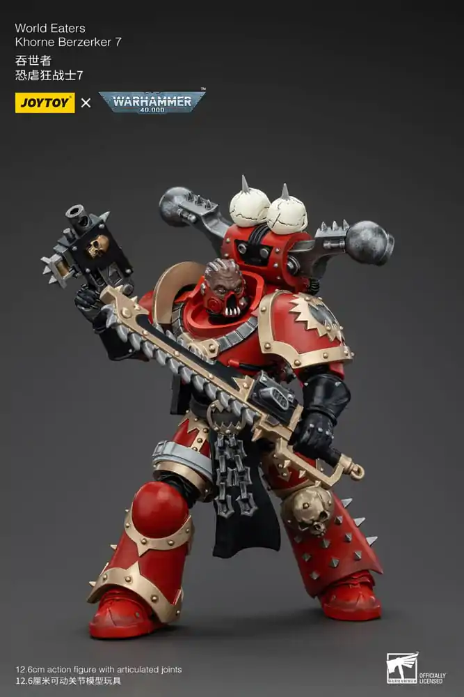 Warhammer 40k Akcijska Figura 1/18 World Eaters Khorne Berzerker 7 13 cm fotografija izdelka