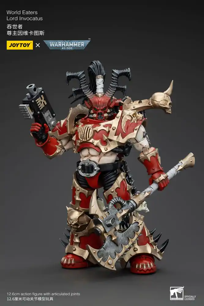 Warhammer 40k Akcijska Figura 1/18 World Eaters Lord Invocatus 13 cm fotografija izdelka