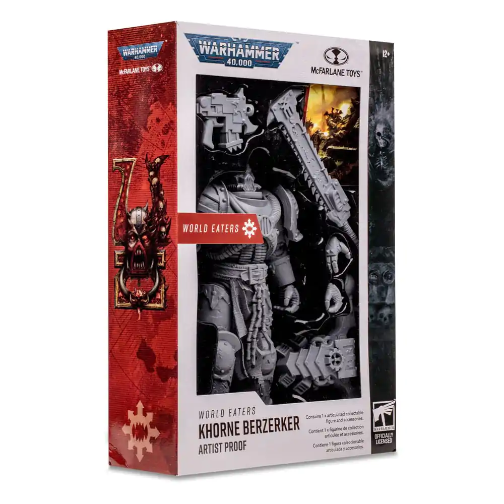 Warhammer 40k Akcijska figura Chaos Space Marines (World Eater) (Artist Proof) 18 cm fotografija izdelka