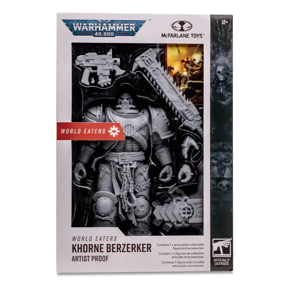 Warhammer 40k Akcijska figura Chaos Space Marines (World Eater) (Artist Proof) 18 cm fotografija izdelka