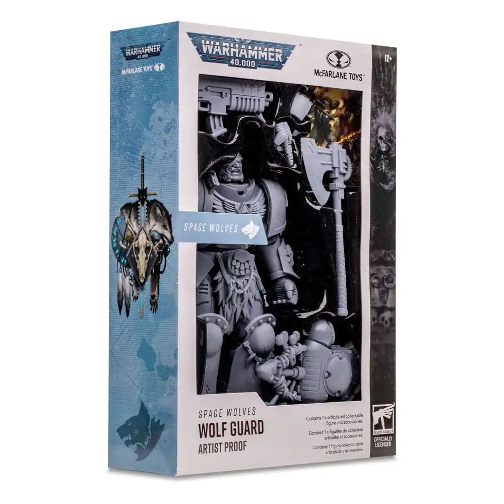 Warhammer 40k Akcijska figura Space Wolves Wolf Guard (Artist Proof) 18 cm fotografija izdelka