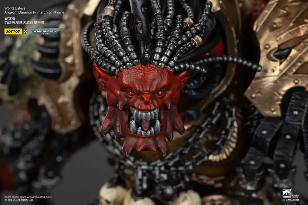 Warhammer 40k Akcijska figura World Eaters Angron Daemon Primarch of Khorne 48 cm fotografija izdelka