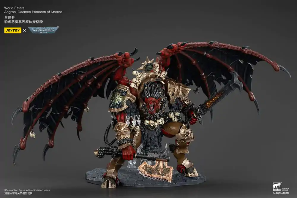 Warhammer 40k Akcijska figura World Eaters Angron Daemon Primarch of Khorne 48 cm fotografija izdelka